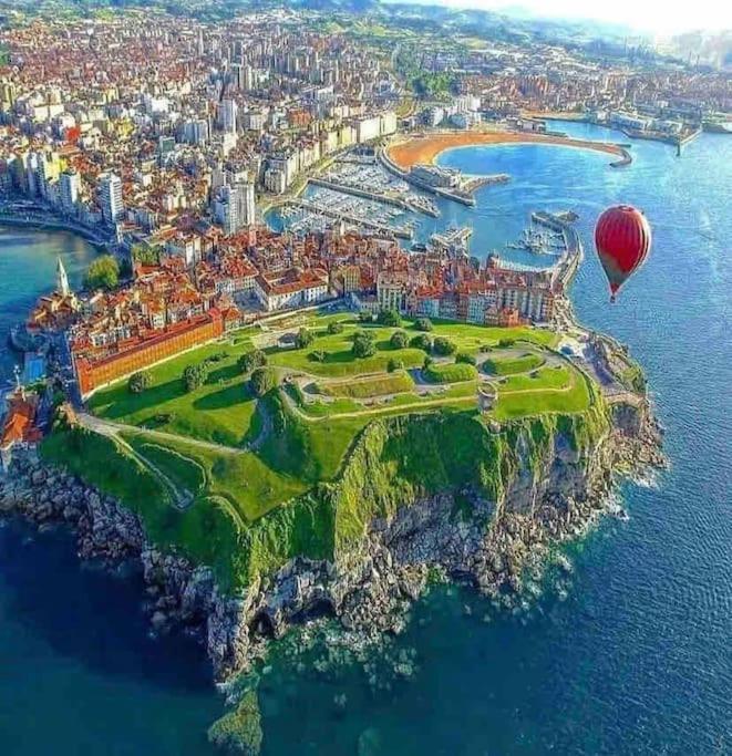 Apartamento Gijon Arena, Con Aparcamiento Exterior foto